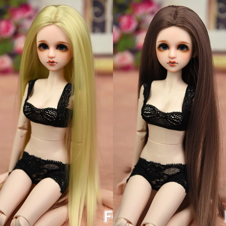 1/4 Doll Wig /11 colors Long Stright Hair Wig high temperature fiber Accessories Cosplay DIY For 1/4 Xinyi BJD SD Doll
1/4 Doll Wig /11 colors Long Stright Hair Wig high temperature fiber Accessories Cosplay DIY For 1/4 Xinyi BJD SD Doll