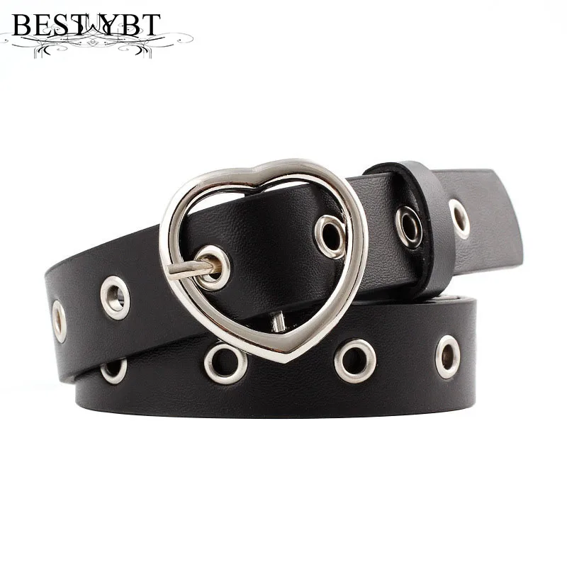 Best YBT Women belt Fashion new Heart-shaped Alloy pin buckle belt Women Hollow solid color Imitation leather decoration belt
Best YBT Women belt Fashion new Heart-shaped Alloy pin buckle belt Women Hollow solid color Imitation leather decoration belt