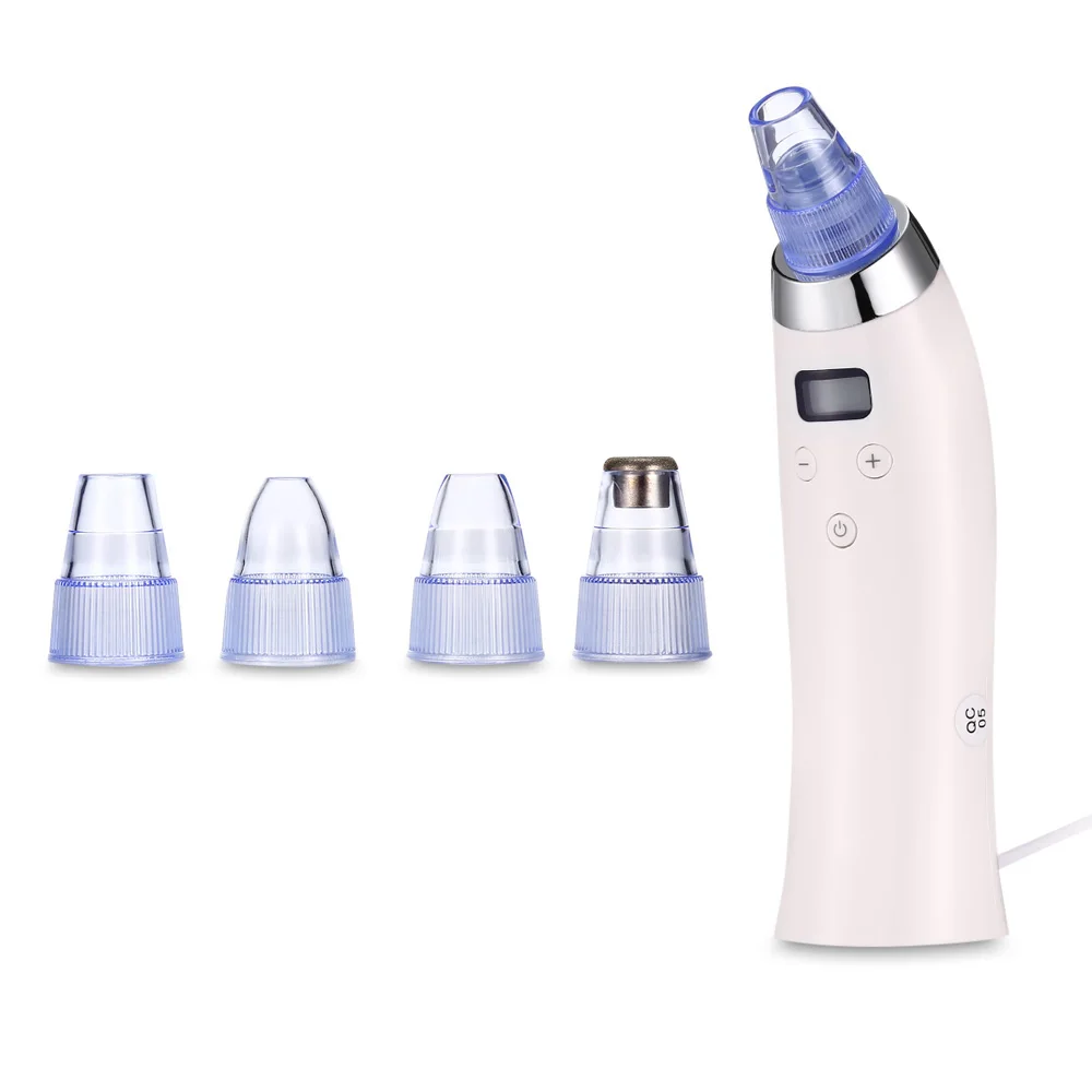 Facial Pore Blackhead Remover With LCD Display Acne Removal Comedo Vacuum Suction Facial Cleaning Beauty Device With 4 Heads
Facial Pore Blackhead Remover With LCD Display Acne Removal Comedo Vacuum Suction Facial Cleaning Beauty Device With 4 Heads