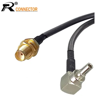 100pcs/lot Customized SMA Female to CRC9 Male Right Angle RG174 RF Coaxial Cable Extension Jumnper Cord Pigtail 15cm Wholesales
100pcs/lot Customized SMA Female to CRC9 Male Right Angle RG174 RF Coaxial Cable Extension Jumnper Cord Pigtail 15cm Wholesales