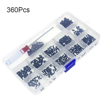 360pcs Laptop Notebook Computer Phillips Screw Kit Screws Assortment Set Computer Repair Accessory
360pcs Laptop Notebook Computer Phillips Screw Kit Screws Assortment Set Computer Repair Accessory