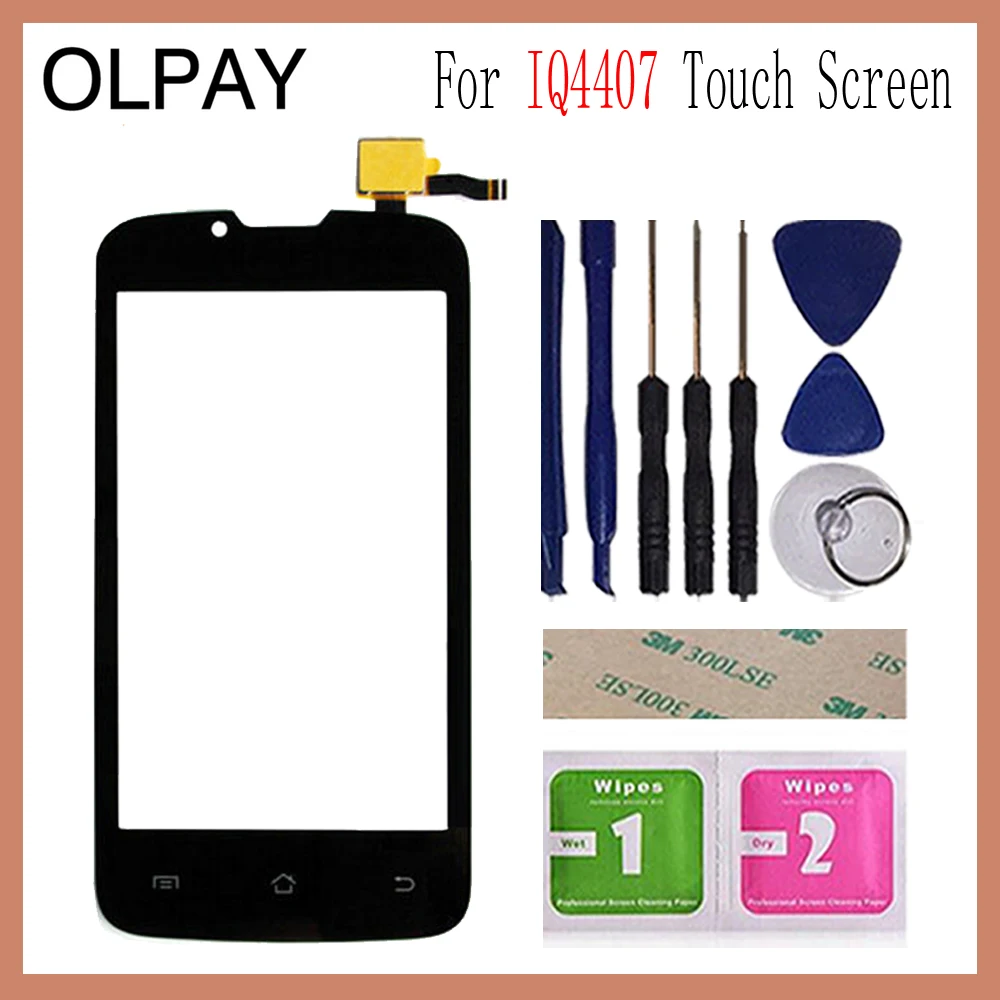 OLPAY 4.0'' For Fly IQ4407 4407 Touch Screen Glass Digitizer Panel Lens Sensor Glass Free Adhesive And Wipes
OLPAY 4.0'' For Fly IQ4407 4407 Touch Screen Glass Digitizer Panel Lens Sensor Glass Free Adhesive And Wipes