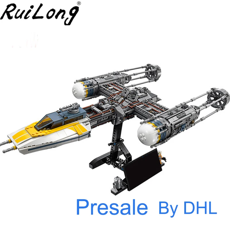 New Star Wars Plan the Y-wing Starwars Starfighter Set Model Building Blocks Bricks Compatible With LegoINGLY Toys Kids as Gifts
New Star Wars Plan the Y-wing Starwars Starfighter Set Model Building Blocks Bricks Compatible With LegoINGLY Toys Kids as Gifts