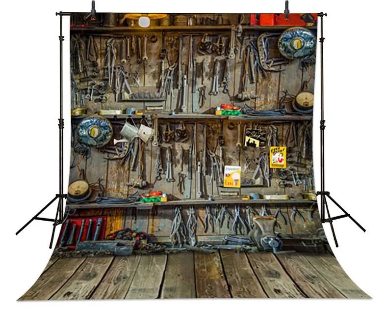 Vintage Repair Shop Mechanic Repair Tools Wood Floor Backgrounds for sale Vinyl cloth Computer printed wall backdrop
Vintage Repair Shop Mechanic Repair Tools Wood Floor Backgrounds for sale Vinyl cloth Computer printed wall backdrop