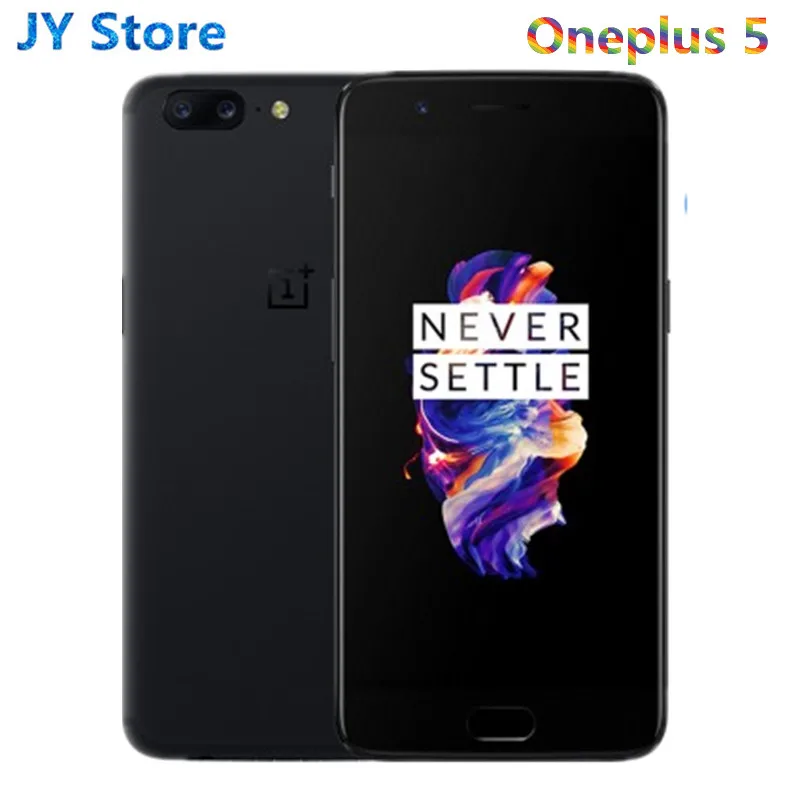 

Original New Oneplus 5 6GB RAM 64GB ROM Snapdragon 835 Octa Core Android Dash Charge Fingerprint Recognition One Plus Cellphone