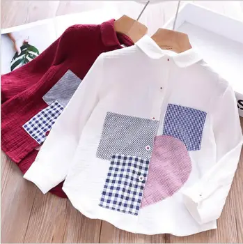 kids blouse 2019 fall girl cotton Shirts cotton plaid children Shirts fashion high-grade girls clothing sweet belle clothes
kids blouse 2019 fall girl cotton Shirts cotton plaid children Shirts fashion high-grade girls clothing sweet belle clothes