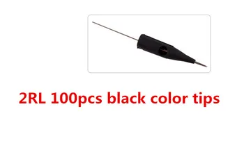 100pcs 2RL Disposable Black color Permanent Makeup needle tip Plastic eyebrow makeup pen Nozzle Tips
100pcs 2RL Disposable Black color Permanent Makeup needle tip Plastic eyebrow makeup pen Nozzle Tips