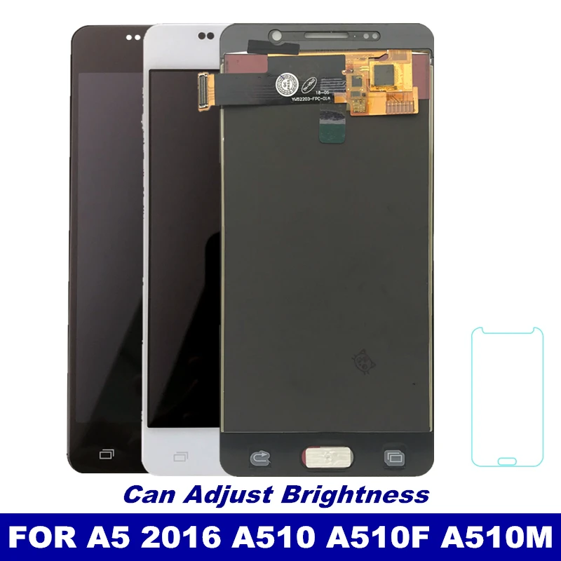 For Samsung Galaxy A5 2016 A510 A510F A510M LCD Display Tested for A510 LCD with Touch Digitizer Screen Assembly Replacement
For Samsung Galaxy A5 2016 A510 A510F A510M LCD Display Tested for A510 LCD with Touch Digitizer Screen Assembly Replacement