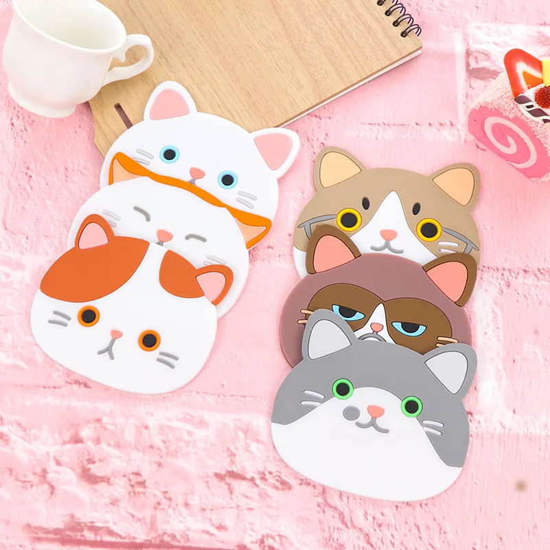 1 Piece Creative Cute Cartoon Kawaii Animals Cat Kitty Pot Bowl heat Insulation Non-slip Pad Cup Holder Mat kitchen Accessory BE
1 Piece Creative Cute Cartoon Kawaii Animals Cat Kitty Pot Bowl heat Insulation Non-slip Pad Cup Holder Mat kitchen Accessory BE