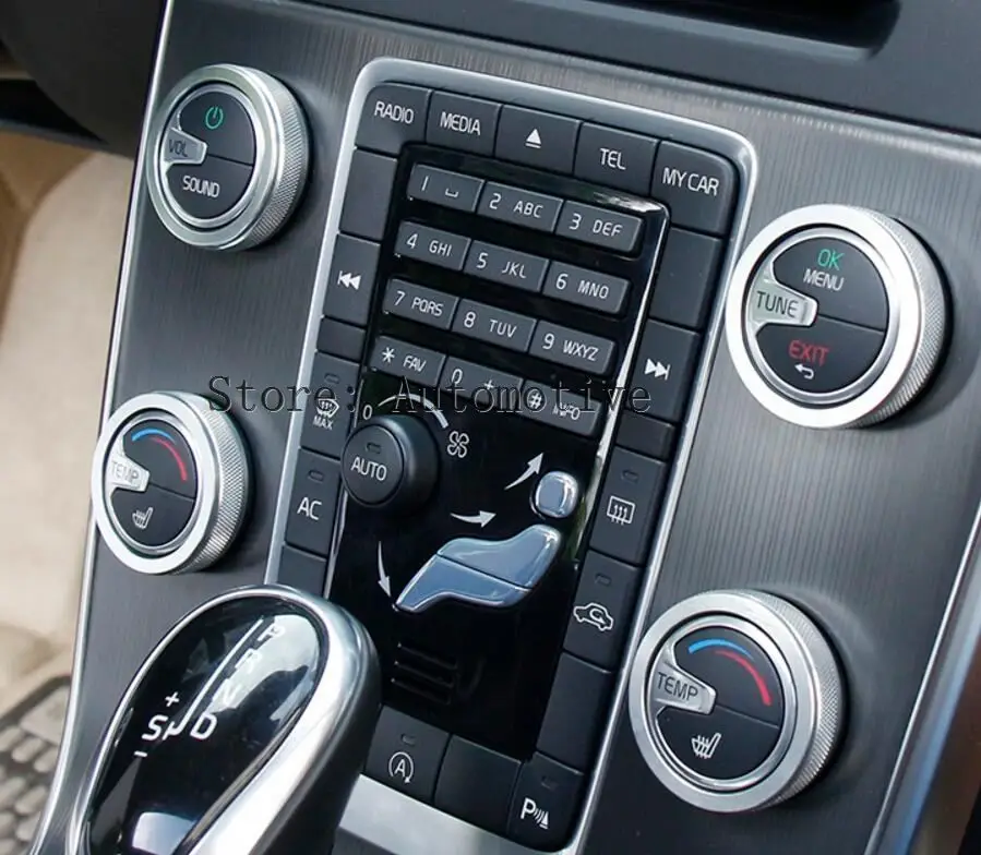 Silver/Blue/Red Air Condition Knob & Sound Knob Cover For VOLVO XC60 S60 V60 V40 4pcs
Silver/Blue/Red Air Condition Knob & Sound Knob Cover For VOLVO XC60 S60 V60 V40 4pcs