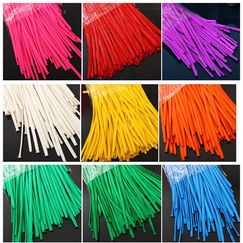 Long Shape Balloon Latex Balloons Assorted Colors Wedding Birthday Christmas Holiday Decor 100P/lot Tying Twisting Balloon
Long Shape Balloon Latex Balloons Assorted Colors Wedding Birthday Christmas Holiday Decor 100P/lot Tying Twisting Balloon