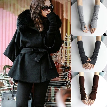 1Pair Hot Sale Winter Wrist Arm Hand Warmer Knitted Long Fingerless Gloves Mitten For Women Wholesale 3 Colors
1Pair Hot Sale Winter Wrist Arm Hand Warmer Knitted Long Fingerless Gloves Mitten For Women Wholesale 3 Colors