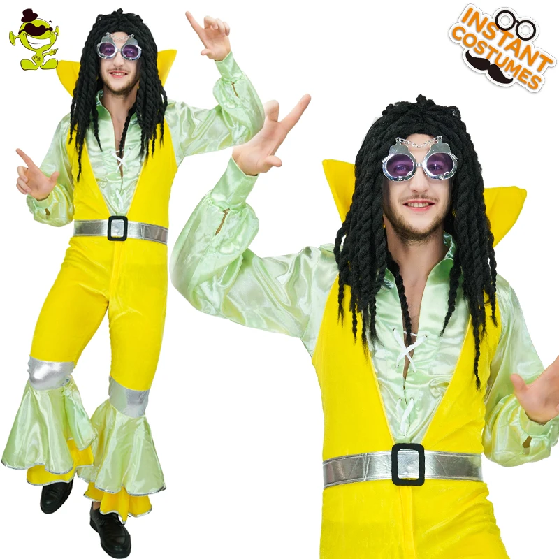 Adult Man 1970's Hippie Costumes Imitation Parties Cosplay Male Hippie Clothing Fancy Dress Carnival Party Man Hippie Costumes
Adult Man 1970's Hippie Costumes Imitation Parties Cosplay Male Hippie Clothing Fancy Dress Carnival Party Man Hippie Costumes