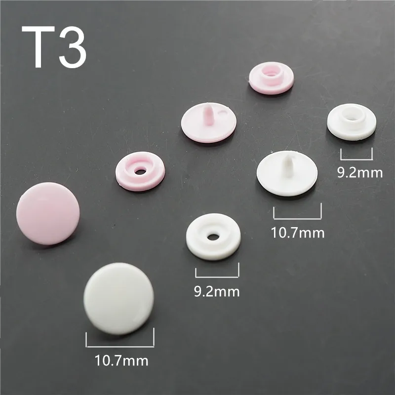 

Chengkai 5000sets T3 size 16 kam Plastic Resin Snaps Buttons Cloth Diaper KAM Buttons Fasteners cap size 10.7mm DHL shipping