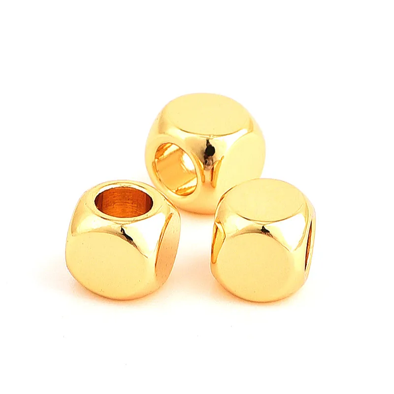 10pcs 5mm Filled Gold Square Spacer Seeds Beads For Jewelry Making Accessories Diy Charm Metal Vintage Loose Bead Big Hole
10pcs 5mm Filled Gold Square Spacer Seeds Beads For Jewelry Making Accessories Diy Charm Metal Vintage Loose Bead Big Hole
