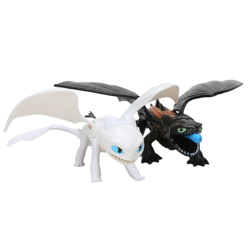 17-23cm How to Train Your Dragon 3 Toothless Night Fury Action figure Light Fury Toothless Toys For Children's Birthday Gifts
17-23cm How to Train Your Dragon 3 Toothless Night Fury Action figure Light Fury Toothless Toys For Children's Birthday Gifts