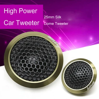 2pcs Car audio Tweeters High Power Max 180W Vehicle Door Loudspeaker Music Stereo Aluminum Car HIFI 25mm Dome Silk Auto Treble
2pcs Car audio Tweeters High Power Max 180W Vehicle Door Loudspeaker Music Stereo Aluminum Car HIFI 25mm Dome Silk Auto Treble
