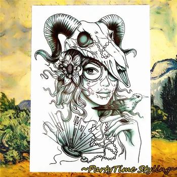 SHNAPIGN Bohemian Orc Lady Temporary Tatoo Body Art Sleeve Arm Flash Tattoo Stickers 12*20cm Waterproof Tatto Henna Fake Sticker
SHNAPIGN Bohemian Orc Lady Temporary Tatoo Body Art Sleeve Arm Flash Tattoo Stickers 12*20cm Waterproof Tatto Henna Fake Sticker