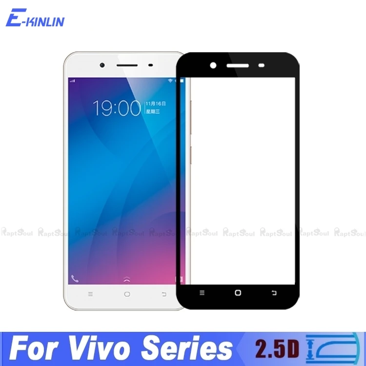 2.5D Full Cover Tempered Glass For Vivo V5 V5s V7 Plus V9 Youth Y65 Y67 Y75 Y79 Y85 Screen Protector Protective Film
2.5D Full Cover Tempered Glass For Vivo V5 V5s V7 Plus V9 Youth Y65 Y67 Y75 Y79 Y85 Screen Protector Protective Film