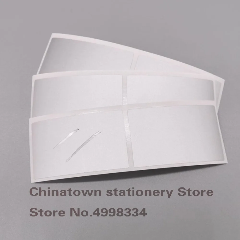 40X70MM 200pcs silvery adhesive SCRATCH OFF stickers DIY Password sticker hand made scratched stripe card film
40X70MM 200pcs silvery adhesive SCRATCH OFF stickers DIY Password sticker hand made scratched stripe card film
