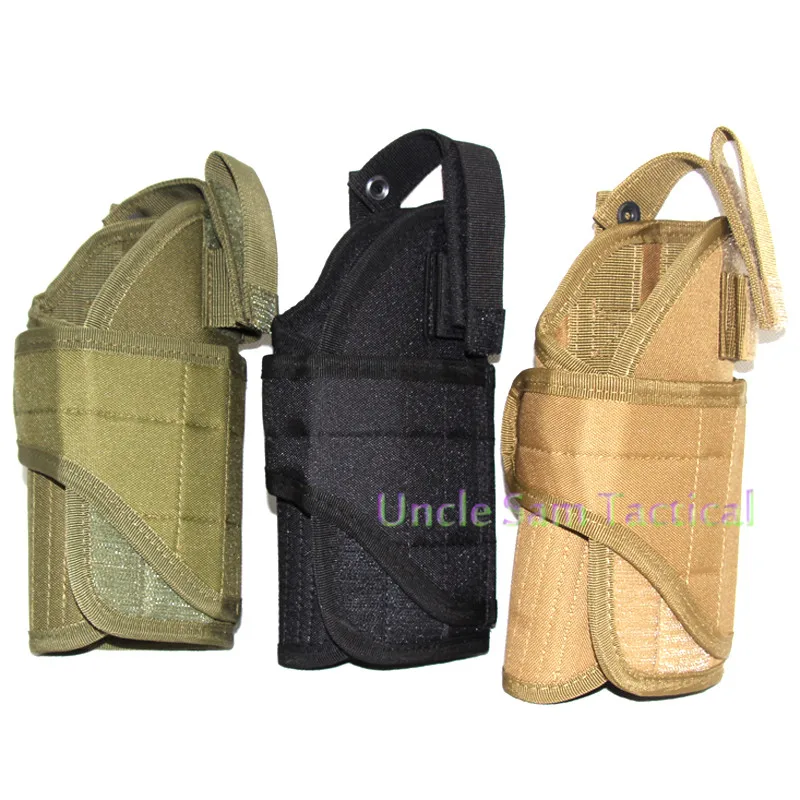 Right Handed Universal Military Adjustable Waist Belt Holster Airsoft Hunting Pouch Tornado Multiple MOLLE Vest Pistol Holster
Right Handed Universal Military Adjustable Waist Belt Holster Airsoft Hunting Pouch Tornado Multiple MOLLE Vest Pistol Holster