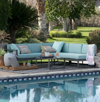 New arrival affordable garden furniture l type sofa aluminum simple design sofa set for sale
New arrival affordable garden furniture l type sofa aluminum simple design sofa set for sale