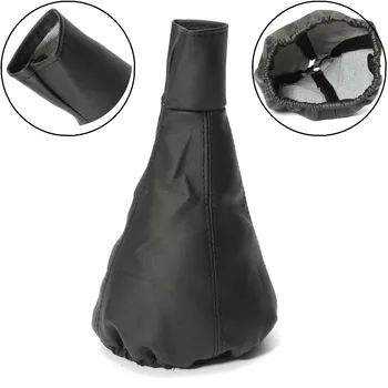 New Universal Black Car Leather Gear Shift Knob Gearstick Gaiter Boot Dust Cover Gear Shift Collars for All Cars
New Universal Black Car Leather Gear Shift Knob Gearstick Gaiter Boot Dust Cover Gear Shift Collars for All Cars