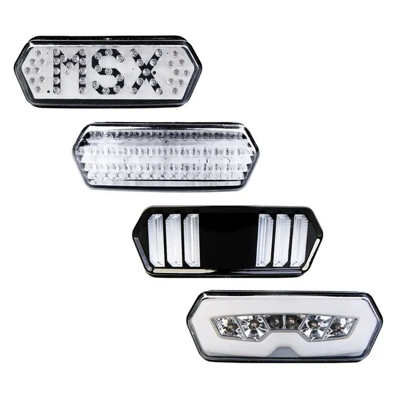 Motorcycle LED Tail Light Running Stop Brake Rear Warning Turn Signal Indicator Lamp for Honda MSX125 CBR650F CTX700 CTX700N
Motorcycle LED Tail Light Running Stop Brake Rear Warning Turn Signal Indicator Lamp for Honda MSX125 CBR650F CTX700 CTX700N