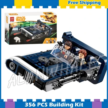356pcs Space Wars Han Solo Landspeeder Air Vehicle Corellian Hound 10897 Model Building Blocks Gifts sets Compatible With Lago
356pcs Space Wars Han Solo Landspeeder Air Vehicle Corellian Hound 10897 Model Building Blocks Gifts sets Compatible With Lago