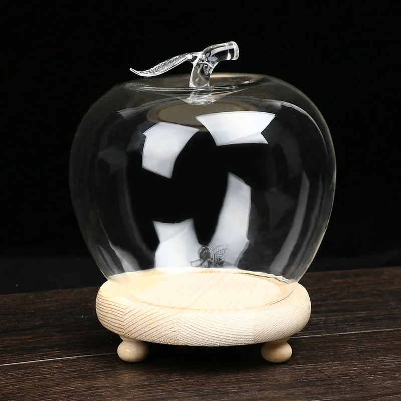 Apple Shape Glass Doll Dome With Bamboo Base For Wedding Party Event Table Centerpiece Decoration Cake Cover Gift
Apple Shape Glass Doll Dome With Bamboo Base For Wedding Party Event Table Centerpiece Decoration Cake Cover Gift