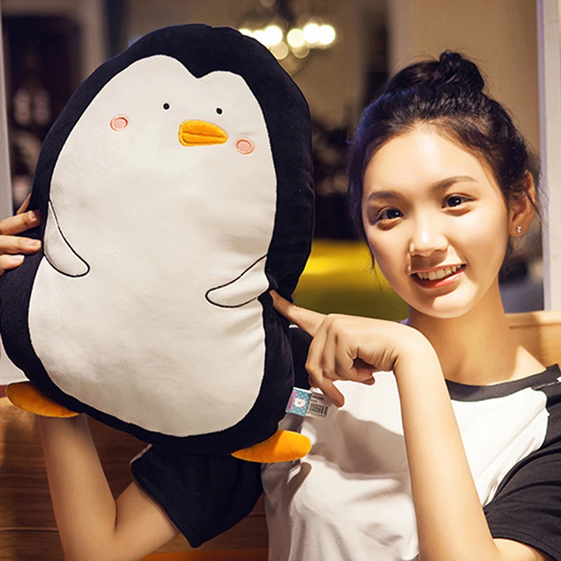 Pinguino плюшевая подушка животные милая лиса ледяной медведь олень слон детская