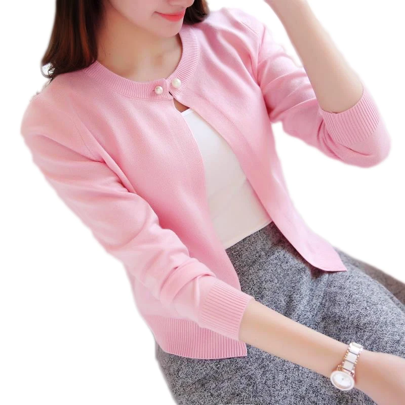 Refeeldeer Knitted Cardigan Women 2017 Spring Autumn Long Sleeve Sweater Cardigan Female Single Button Pull Femme Black Pink
Refeeldeer Knitted Cardigan Women 2017 Spring Autumn Long Sleeve Sweater Cardigan Female Single Button Pull Femme Black Pink