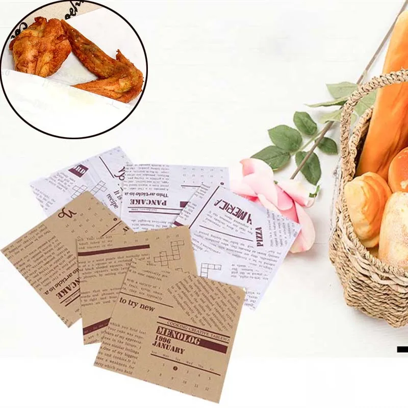 Oil Paper Food Bag Take-out Doughnut Sandwich Kraft Paper Fast Food Wrapping Bag Disposable Hamburger Paper Box Packing Sheet
Oil Paper Food Bag Take-out Doughnut Sandwich Kraft Paper Fast Food Wrapping Bag Disposable Hamburger Paper Box Packing Sheet