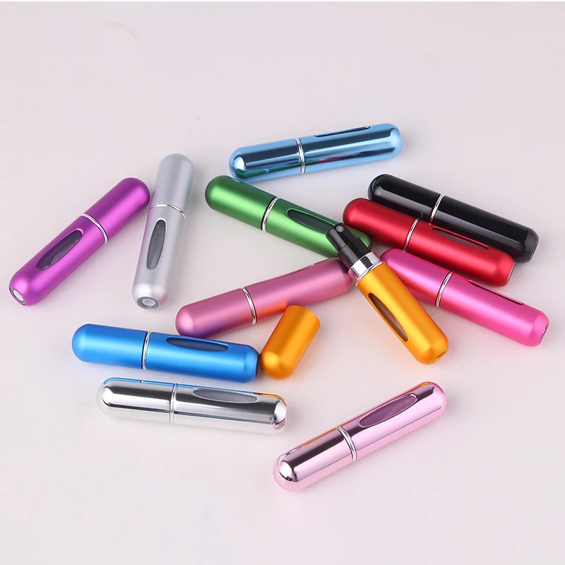5ml Portable Mini Aluminum Refillable Perfume Bottle With Spray Empty Cosmetic Containers With Atomizer For Traveler New
5ml Portable Mini Aluminum Refillable Perfume Bottle With Spray Empty Cosmetic Containers With Atomizer For Traveler New