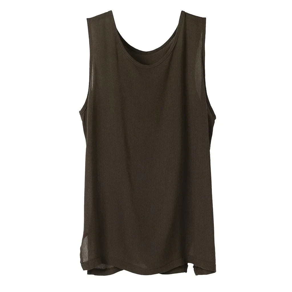 Men's Linen Solid Color Vest 2019 Summer Casual Loose Tops V-Neck Sleeveless Sleeve Casual Comfortable Men's Shirt May17
Men's Linen Solid Color Vest 2019 Summer Casual Loose Tops V-Neck Sleeveless Sleeve Casual Comfortable Men's Shirt May17