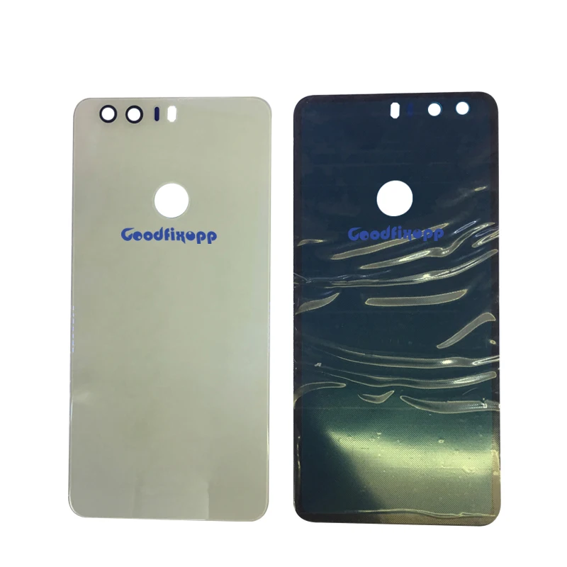 HW0002 For Huawei Honor 8 Back Cover + Adhensive Sticker Back Rear Glass Battery Cover Door Housing (6)