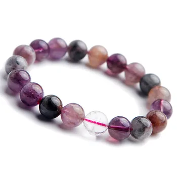 10mm Genuine Colorful Natural Auralite 23 Gems Stone Crystal Stretch Round Bead Bracelets Woman Lady Fashion
10mm Genuine Colorful Natural Auralite 23 Gems Stone Crystal Stretch Round Bead Bracelets Woman Lady Fashion