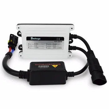 Safego AC Xenon HID Ballast 55W 12V Slim HID Xenon Ballast Blocks Ignition Replacement for Xenon Hid Kit H4 H7 H11 HB4 HB3
Safego AC Xenon HID Ballast 55W 12V Slim HID Xenon Ballast Blocks Ignition Replacement for Xenon Hid Kit H4 H7 H11 HB4 HB3