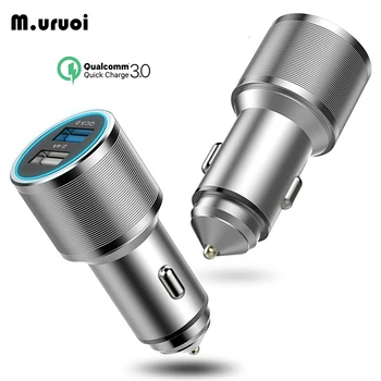 M.uruoi Car USB Charger Dual Quick Charge 3.0 Mobile Phone Charger Mini Fast Charger Car-Charger Dual USB Adapter For Driver
M.uruoi Car USB Charger Dual Quick Charge 3.0 Mobile Phone Charger Mini Fast Charger Car-Charger Dual USB Adapter For Driver