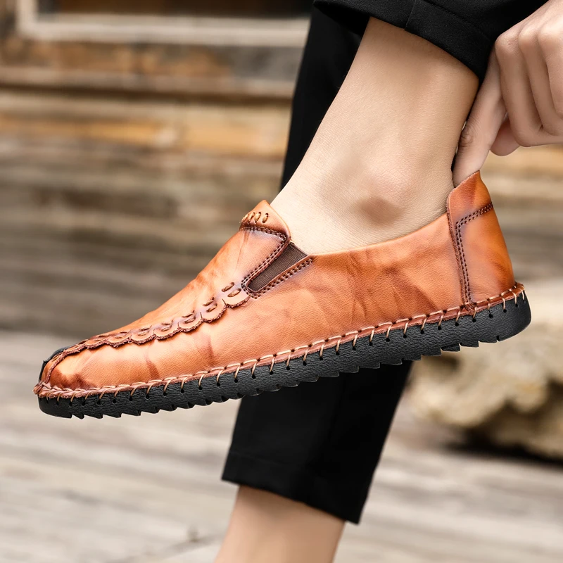 2019 new summer leather loafers men's Comfortable leather casual men shoes moccasins homme Breathable Slip on Driving Shoes
2019 new summer leather loafers men's Comfortable leather casual men shoes moccasins homme Breathable Slip on Driving Shoes