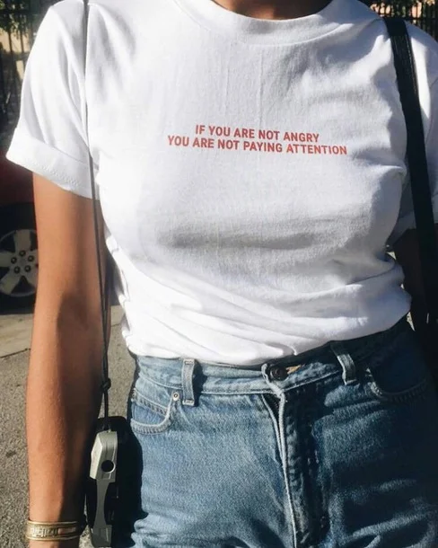 if you are not angry you are not reading this summer t shirt funny Tees casual tops women t shirt moletom do tumblr T shirt
if you are not angry you are not reading this summer t shirt funny Tees casual tops women t shirt moletom do tumblr T shirt