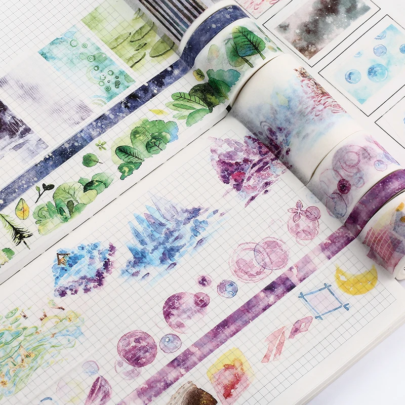 Raindrops/green plants/meal cloth/mountain fresh decoration washi tape DIY scrapbooking masking tape kawaii
Raindrops/green plants/meal cloth/mountain fresh decoration washi tape DIY scrapbooking masking tape kawaii