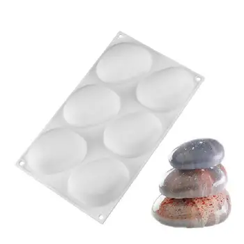 3D Cobblestone Shape Moulds Silicone Mold Cake Mousse For Ice Creams Chocolates Pastry Bakeware Cake Decorating Tools
3D Cobblestone Shape Moulds Silicone Mold Cake Mousse For Ice Creams Chocolates Pastry Bakeware Cake Decorating Tools