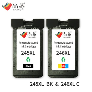 Shangyi 245 XL 246 XL Ink Cartridge Replacement for Canon PG-245 PG-245XL, PIXMA, IP2820; MG2400; MG2420;MG2500 printer
Shangyi 245 XL 246 XL Ink Cartridge Replacement for Canon PG-245 PG-245XL, PIXMA, IP2820; MG2400; MG2420;MG2500 printer