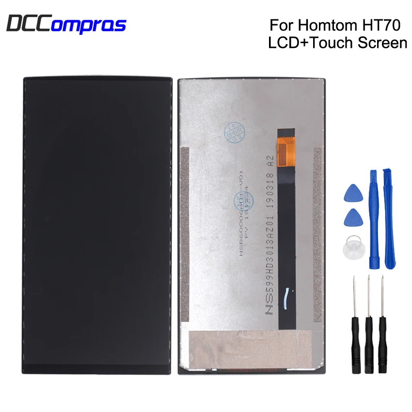 Original For HOMTOM HT70 LCD Display Touch Screen Digitizer For HOMTOM HT70 Display Screen LCD Phone Parts Free Tools
Original For HOMTOM HT70 LCD Display Touch Screen Digitizer For HOMTOM HT70 Display Screen LCD Phone Parts Free Tools