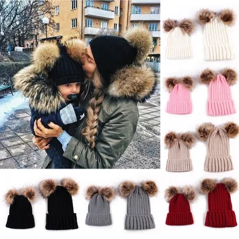 2017 puseky fashion family match knit hat mother girl boy caps baby women kid winter warm crochet cap 2pcs/set for casual party
2017 puseky fashion family match knit hat mother girl boy caps baby women kid winter warm crochet cap 2pcs/set for casual party