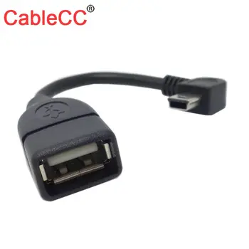 10pcs/lot CY USB2.0 A Female to Mini USB-B 5Pin Male Right Angled 90 degree OTG Host cable
10pcs/lot CY USB2.0 A Female to Mini USB-B 5Pin Male Right Angled 90 degree OTG Host cable