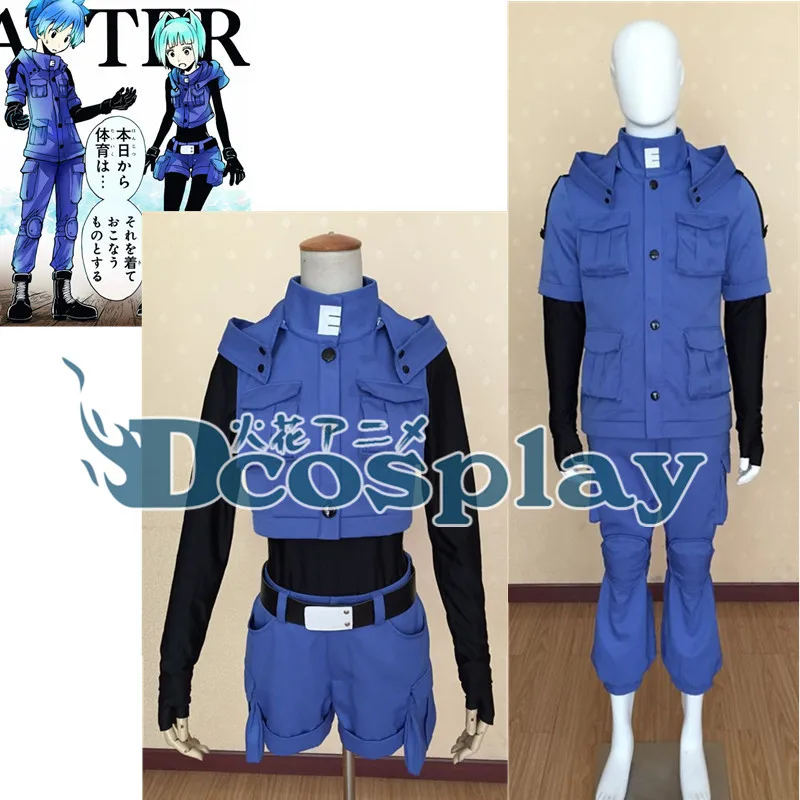 Assassination Classroom second season ver Nagisa Shiota Karma Akabane Kaede Kayano Ritsu Cosplay Costume
Assassination Classroom second season ver Nagisa Shiota Karma Akabane Kaede Kayano Ritsu Cosplay Costume