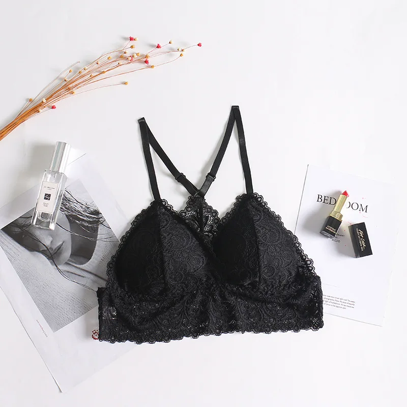 Wire Free Women Seamless Bra Lace Y Shape Strap Lingerie Brassiere Convertible Padded Bras Lingerie None Closure Sexy Bra Tanks
Wire Free Women Seamless Bra Lace Y Shape Strap Lingerie Brassiere Convertible Padded Bras Lingerie None Closure Sexy Bra Tanks