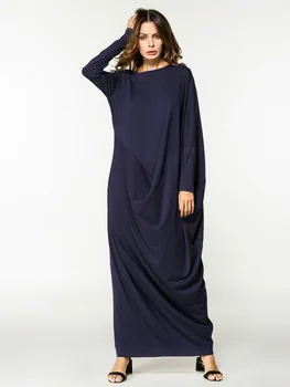 2019 New arab elegant loose abaya kaftan islamic fashion muslim dress clothing design women solid color dubai abaya 5233#
2019 New arab elegant loose abaya kaftan islamic fashion muslim dress clothing design women solid color dubai abaya 5233#